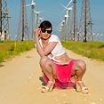 Jeny at the Wind farm - image control.gallery.php