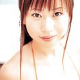 Rio Natsume posing in sexy orange bikini her natural breasts - image control.gallery.php